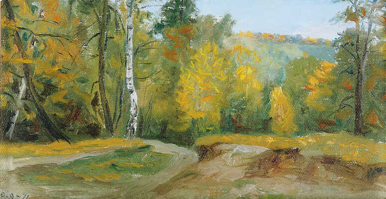 Неизвестный художник. Ленинские горы